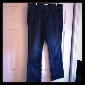 LC Lauren Conrad like new bootcut jeans dark wash